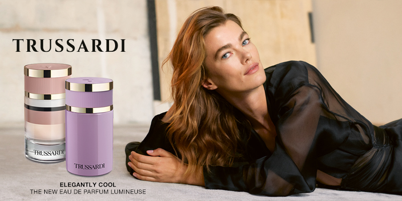 Elegantly Cool Trussardi main visual